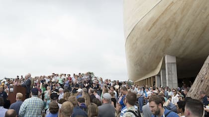 El arca fue construida por la iniciativa Ark Encounter