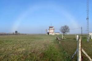 El arcoíris blanco que se formó en Villa Gesell.