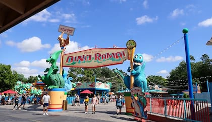 El área conocida como Dino-Rama será desmantelada a partir del 13 de enero de 2025 y dejará de funcionar definitivamente