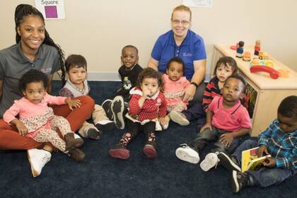 El área de cuidado infantil evidenció los primeros efectos de los recortes masivos en el estado