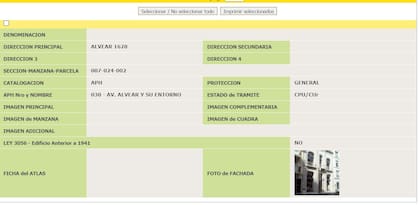 El Área de Protección Patrimonial en donde está ubicado el edificio.