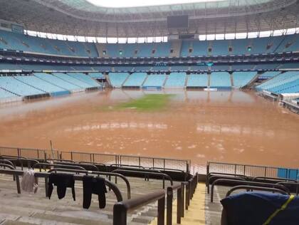 El Arena de Gremio, inundado