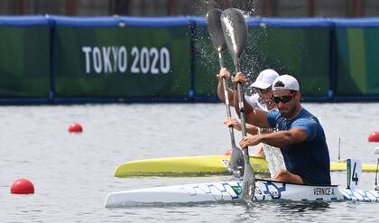 El argentino Agustín Vernice competirá a partir de las 22 en la semifinal del evento de kayak individual masculino de 1000 metros.