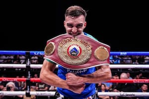 Tercera generación de una familia de boxeadores y esperanza para la Argentina: pone los pies en Las Vegas