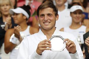 Semana soñada de Geller: final en Wimbledon y foto con Federer