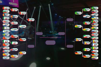 El argentino Elián Barrado quedó eliminado en cuartos de final