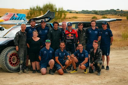 El argentino era el segundo mecánico del auto de Mattias Ekström