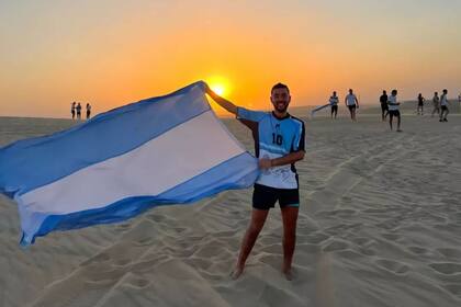 El argentino está instalado desde enero en Qatar y dio consejos para quienes viajen a ver el Mundial