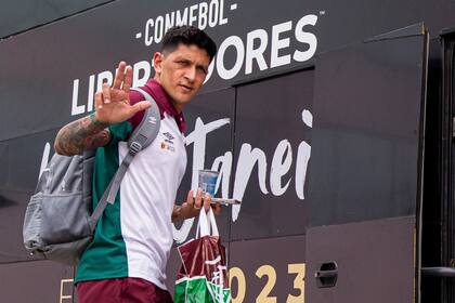 El argentino Germán Cano, goleador del Fluminense, buscará ganar la primera Copa Libertadores del conjunto carióca