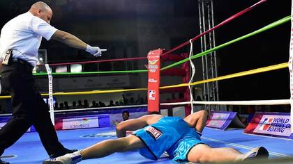 El argentino Juan Rizzo quedó en la lona