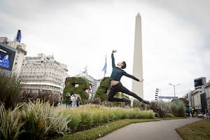 La historia de un joven santafesino que fue del Obelisco al Golden Gate en un salto de ballet