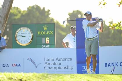 El argentino Mateo Fernandez de Oliveira se manifestó optimista para le ronda final
