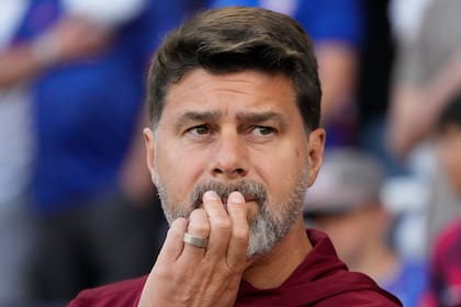 El argentino Mauricio Pochettino, técnico de la selección de Estados Unidos, empieza a estar bajo la lupa por los discretos rendimientos (AP Foto/George Walker IV)
