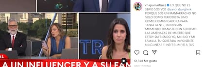 El argentino realizó un descargo en Instagram.