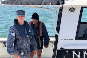 Así fue el rescate del argentino que estaba perdido en el mar de Punta del Este