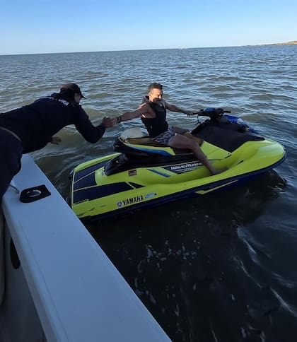 El argentino rescatado en Punta del Este