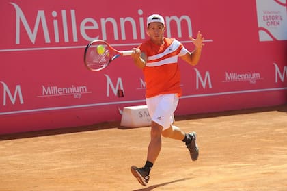 El argentino Sebastián Báez derrotó al croata Marin Cilic en Estoril.