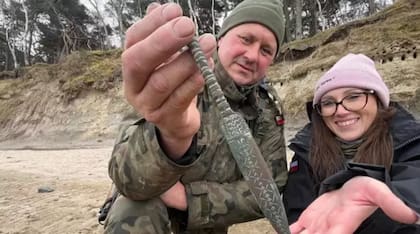 El arma estaba en "excelentes condiciones" a pesar de haber sido golpeada por los elementos a lo largo de los años