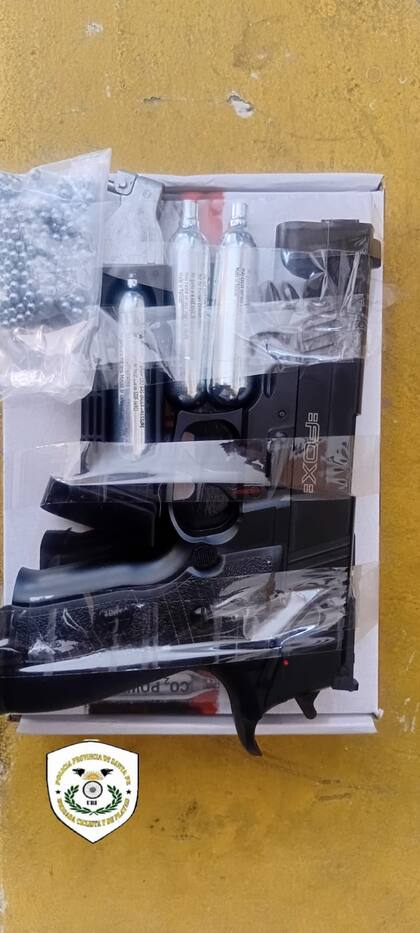 El arma que utilizó el responsable