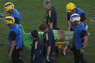 El arquero Brey evitó una lesión ósea y Ubeda confía en que llegue para los octavos de final ante Huracán
