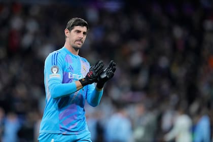 El arquero del Real Madrid, Thibaut Courtois