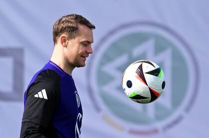 El arquero Manuel Neuer, uno de los símbolos de la selección de Alemania