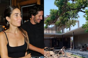El arquitecto Agustín Goldenhorn, novio de Juana Viale, mostró algunas fotos de la casa que construye para vivir con la conductora y sus familias