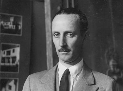 El arquitecto Alejandro Bustillo fue quien diseñó y dirigió las obras del edificio del Banco Nación