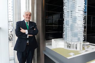 El reconocido arquitecto habla de todo: cómo ve a la ciudad de Buenos Aires y qué lugar deben tener las torres