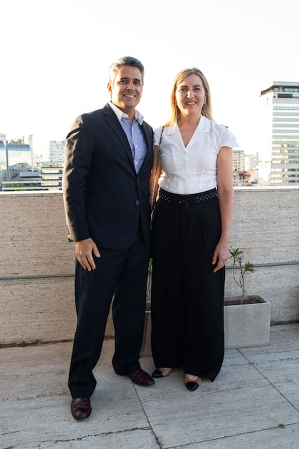 El arquitecto Fernando y Victoria Haehnel.