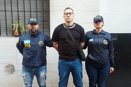 El arresto en Flores del narco uruguayo Luis Fernández Albin