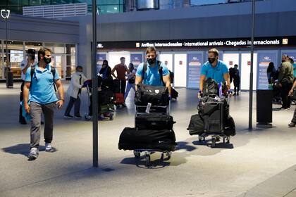 El seleccionado nacional volvió a nuestro país tras casi dos meses de estadía en Australia