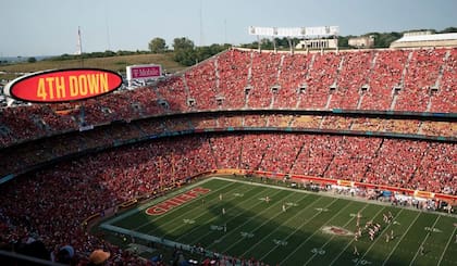 El Arrowhead Stadium, la casa de los Dallas Cowboys de la NFL en Texas