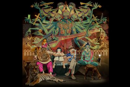 El arte de The Mountain, el próximo disco de Gorillaz