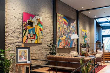 El arte está presente en cada punto del lugar