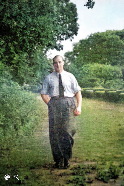 El artista Alberto Trabucco fue el último de la familia que habitó la quinta, hasta su muerte, en 1990.