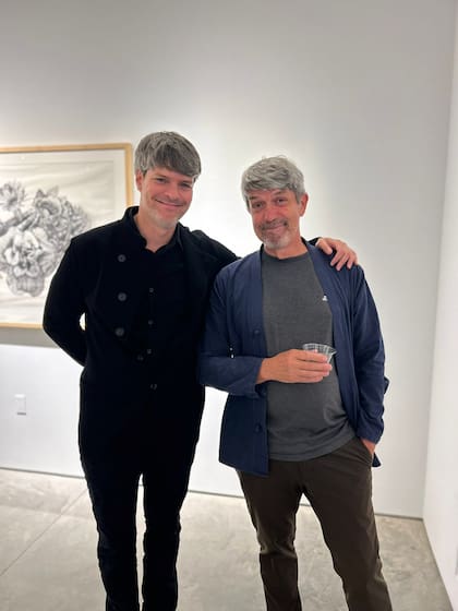 El artista Beto De Volder también se acercó a saludar.