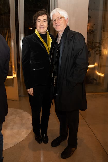 El artista Diego Alexandre y Freddie Green