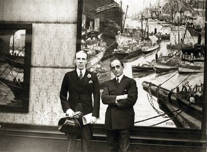 El artista en Londres, en 1930. Había cumplido los 40 años.