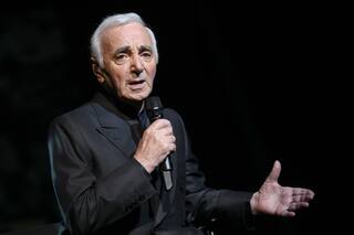 El cantante Charles Aznavour, internado de urgencia en San Petersburgo