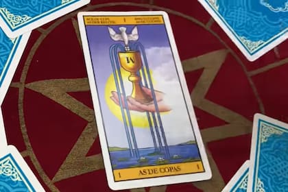 El as de copas regirá la semana de Libra