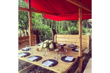 El asado del casamiento estuvo a cargo de Francis Mallman