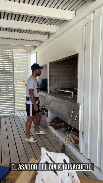 "El asador del día @kunaguero"