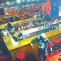 El momento en el que dos ladrones entraron a robar un bar en Palermo
