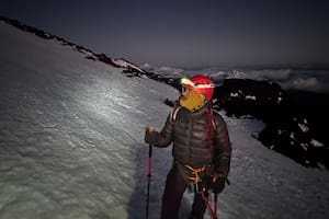 Dos avezados guías detallan cómo es el ascenso que no pudo concluir Petersen