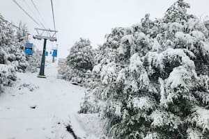 El ascenso por la telecabina Amancay en el cerro Catedral.