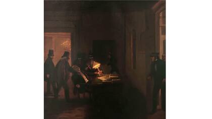 El asesinato de Maza, de Prilidiano Pueyrredón