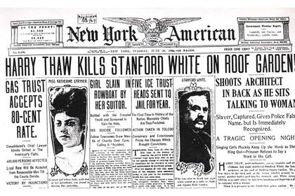 El asesinato de White fue tapa de los diarios