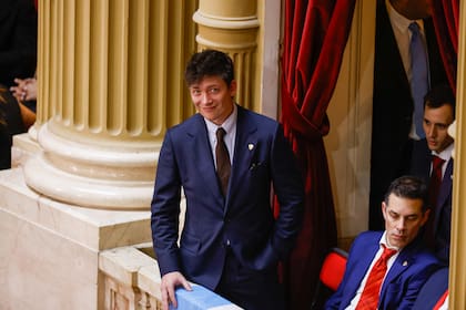 El asesor presidencial Santiago Caputo, cercano a Scatturice