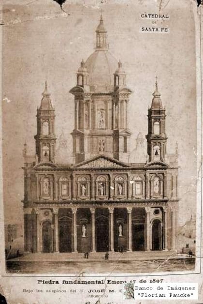 El aspecto que debía tener la Catedral, obra de Arnaldi